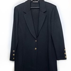 St John Basics Long sleve, 2 button jacket size 8/10